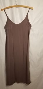 Strappy grey slip dress - the softest fabric